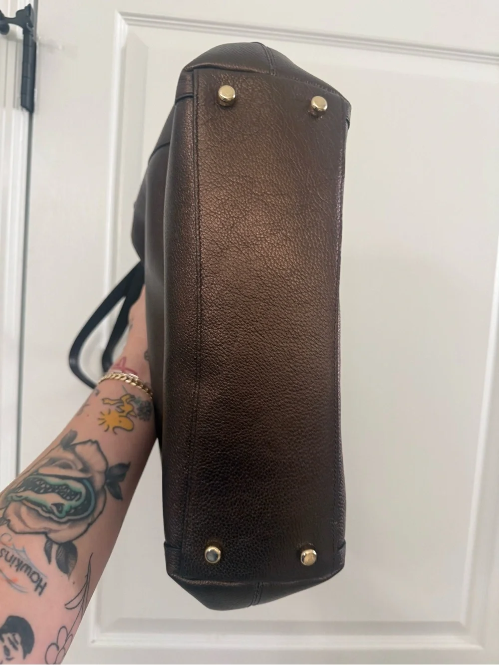 Coach Edie 31 Bronze Purse